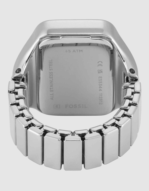 Fossil - Raquel Ring Silver Tone Analogue Watch