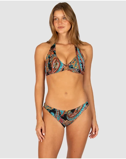 Baku Swimwear - Sirenuse C/D Cup Halter Longline Bikini Bra Top