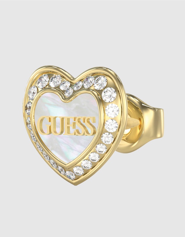 GUESS - Amami Gold Tone Stud Earrings