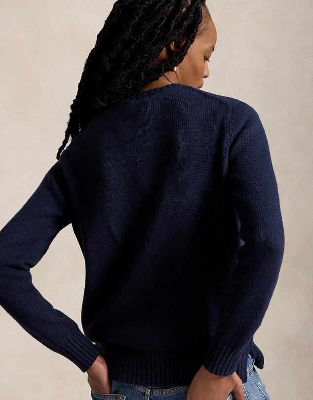Polo Ralph Lauren - Polo Bear Cotton-Linen Sweater - The ICONIC Exclusive