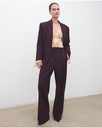 M.N.G - Straight-Fit Suit Jacket