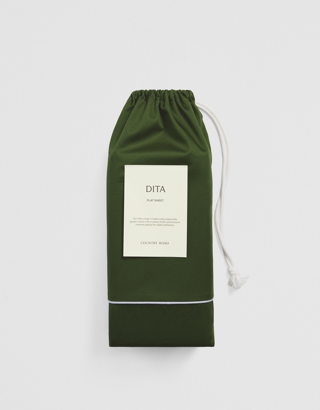 Country Road - Dita King Flat Sheet