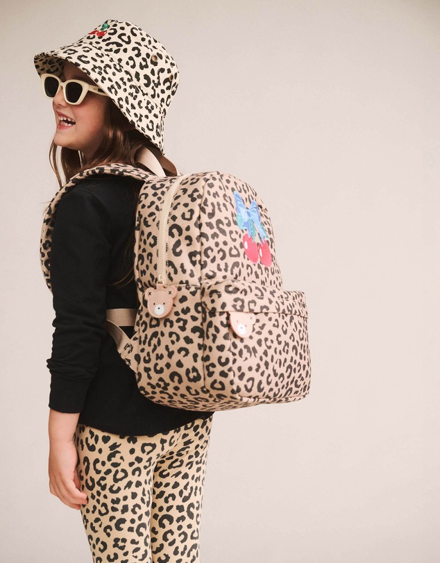Huxbaby - Leopard Cherry Backpack