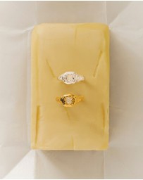 HOUSE OF SLANI - Textured Willow Ring