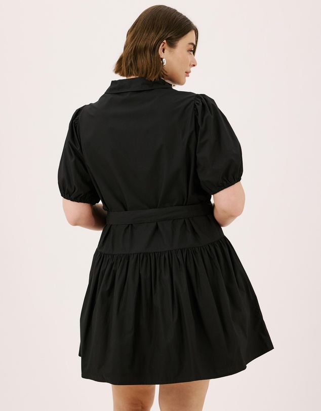 Atmos&Here Curvy - Vivienne Mini Shirt Dress