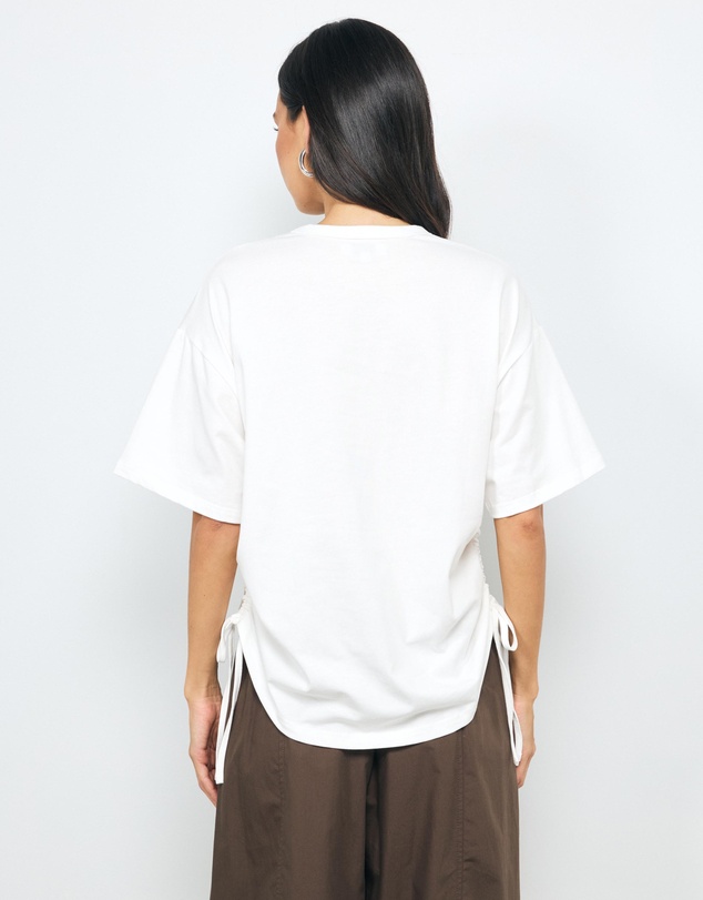 AERE - Tie Detail T-Shirt
