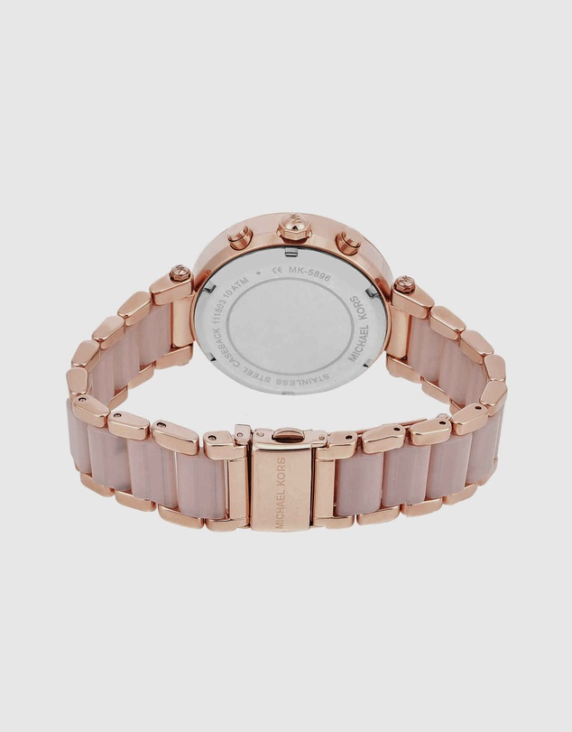 Michael Kors - Parker Rose Gold Tone Chronograph Watch