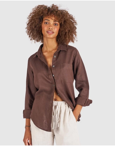 CAMIXA - IRIS Linen Shirt