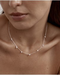 By Charlotte - Moonlit Bloom Pearl Choker