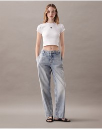 Calvin Klein Jeans - Ribbed Baby Tee