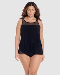 Miraclesuit Swimwear  - Mirage Floaty Layered Tankini Top PLUS