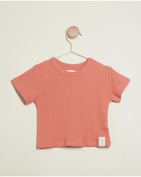 All Fenix - Mini Waffle Tee - Babies-Kids