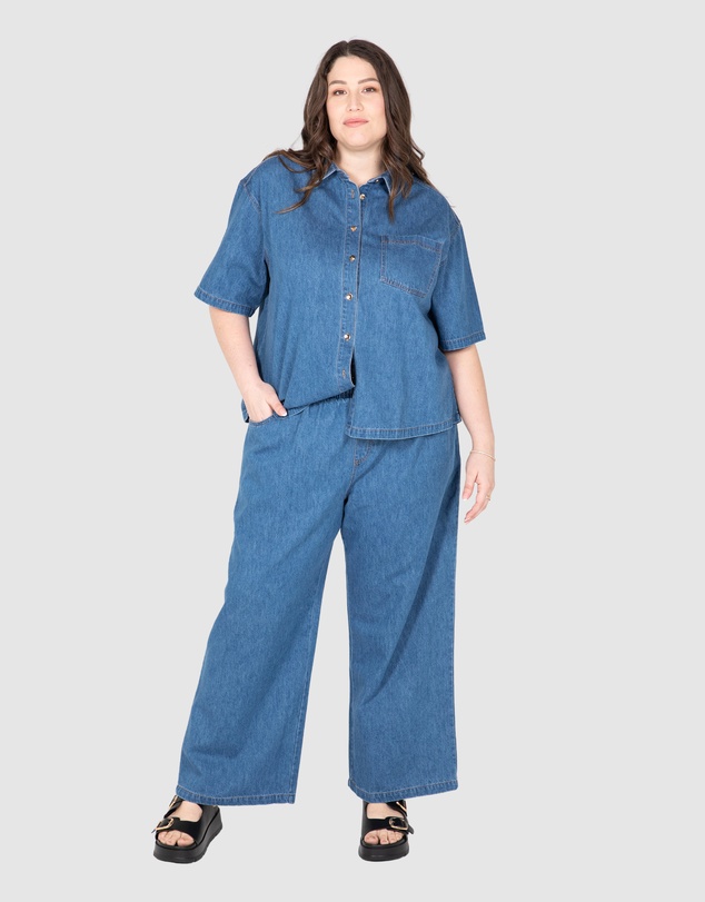 Love Your Wardrobe - Nicola Denim Pants