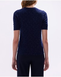 Marcs - Thorns And Roses Speckle Knit Top
