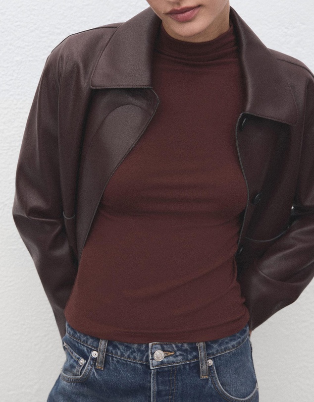 M.N.G - Turtleneck T-Shirt