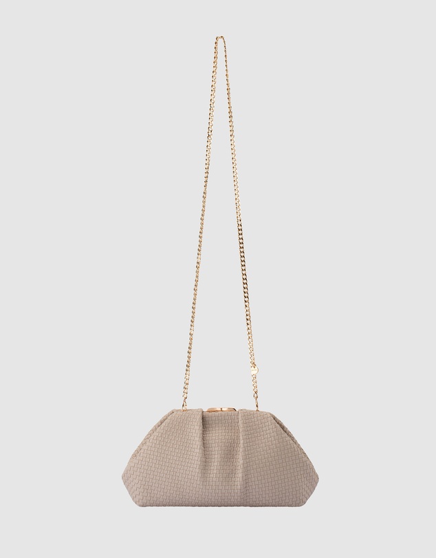 Olga Berg - Martinique Woven Clutch