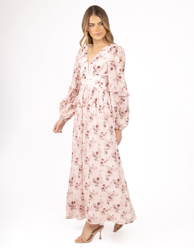 Petal & Pup - Vayla Maxi Dress - Pink Rose