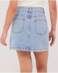 Calli - Cassie Denim Mini Skirt