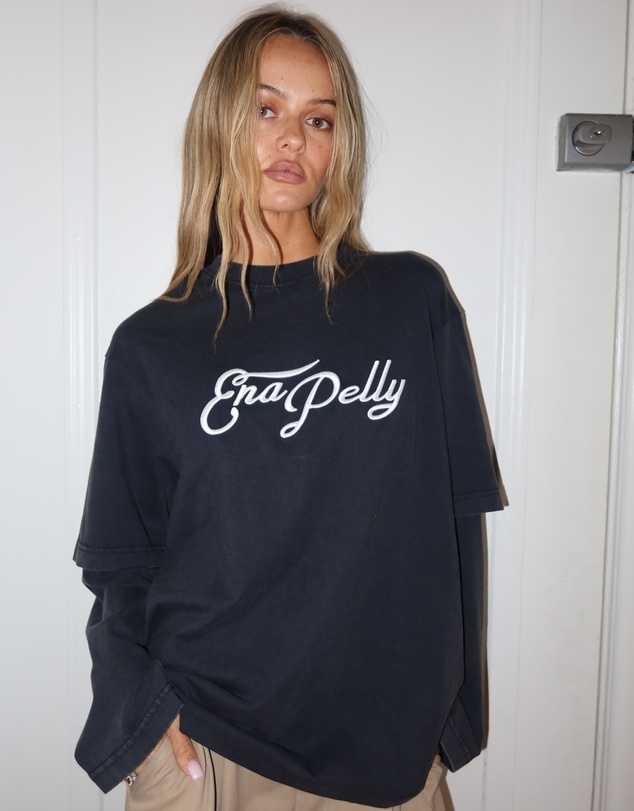 ENA PELLY - Mock Layer Long Sleeve Tee