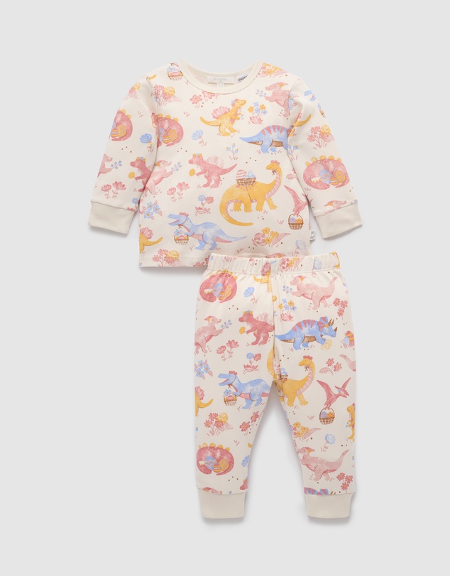 Purebaby - Dino Pyjama Set -Kids-Babies