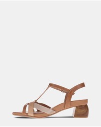 Mia Vita - Yass Heeled Sandal - Pebble Multi