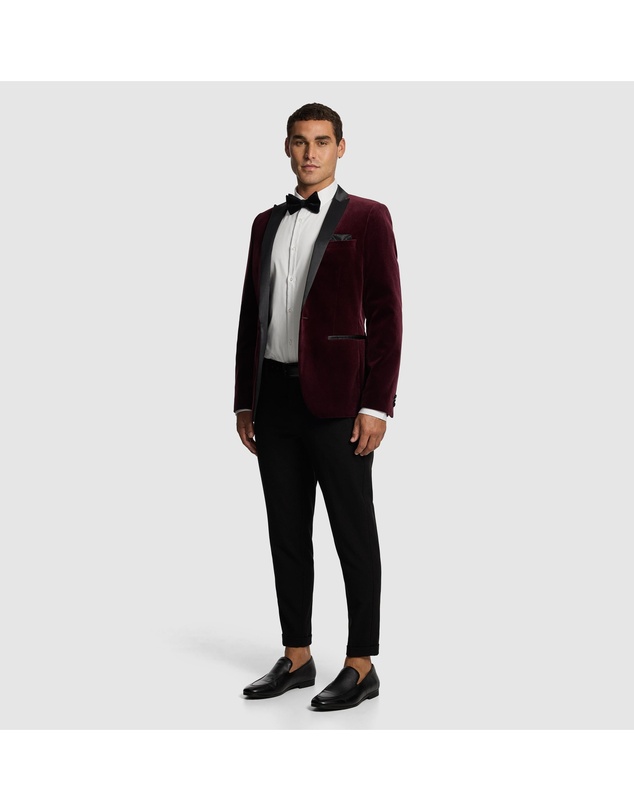 yd. - Milan Velvet Tuxedo Jacket