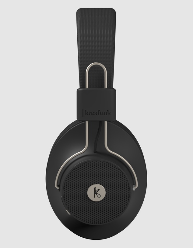 Kreafunk - Kreafunk Abeat Qi Bluetooth Headphones W/ Anc - Black