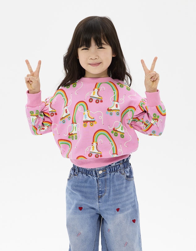 Rock Your Kid - Let The Good Times Roll Jessica Frill Sweatshirt