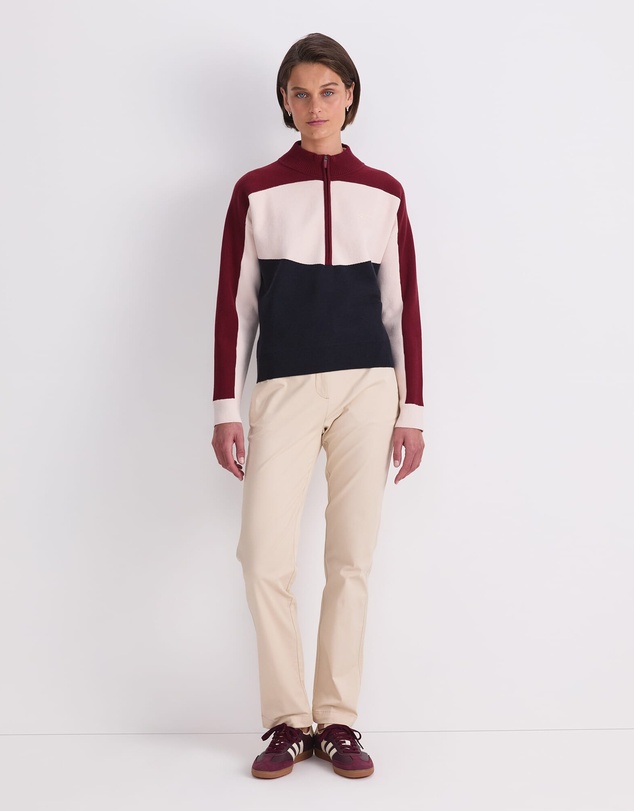 Sportscraft - Club Sport Half Zip Knit