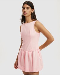 Cotton On - Mikki Drop Hem Mini Dress