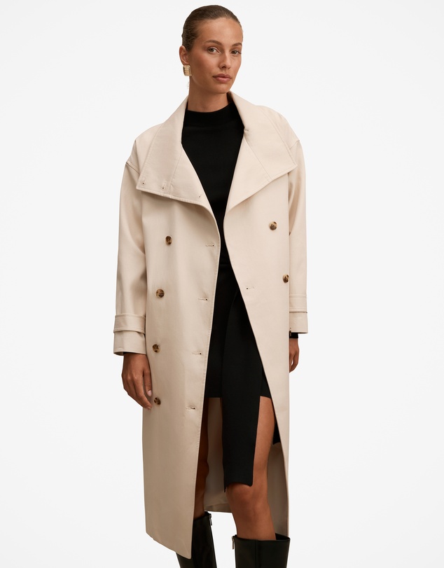 Forever New - Vanessa Funnel Neck Trench Coat