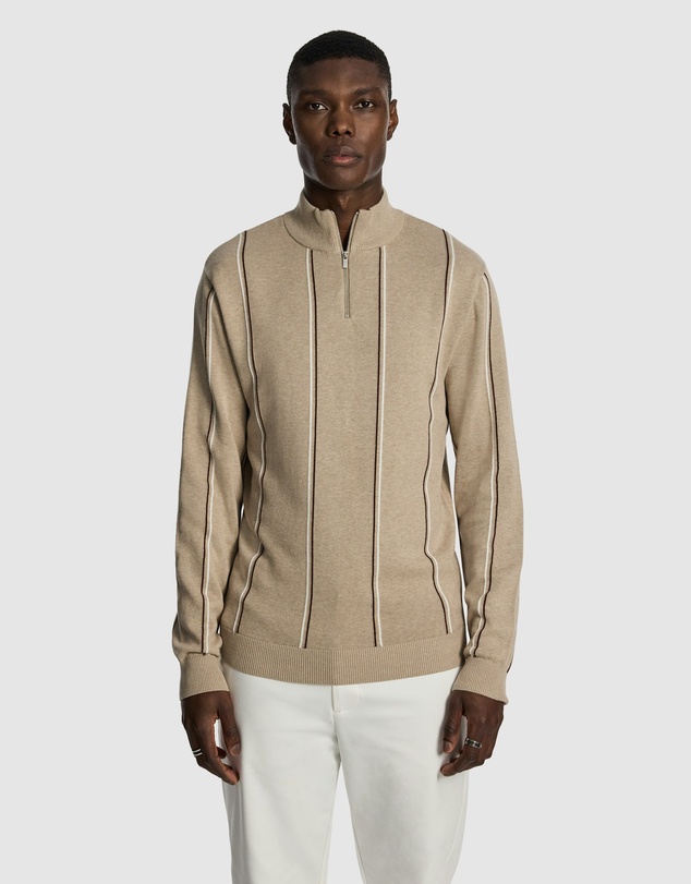 yd. - Jaxon 1/4 Zip Knit Jumper