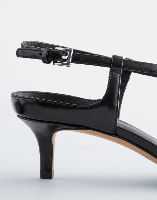 & Other Stories - Criss-Cross Leather Slingback Pumps