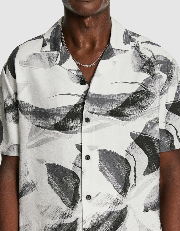 yd. - Foster Print Shirt