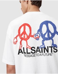 AllSaints - Bedfellow Short Sleeve Crew