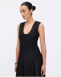 Minima Esenciales - Shiloh Linen Midi Dress