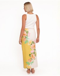 Petal & Pup - Peta Maxi Skirt - Yellow Poppy