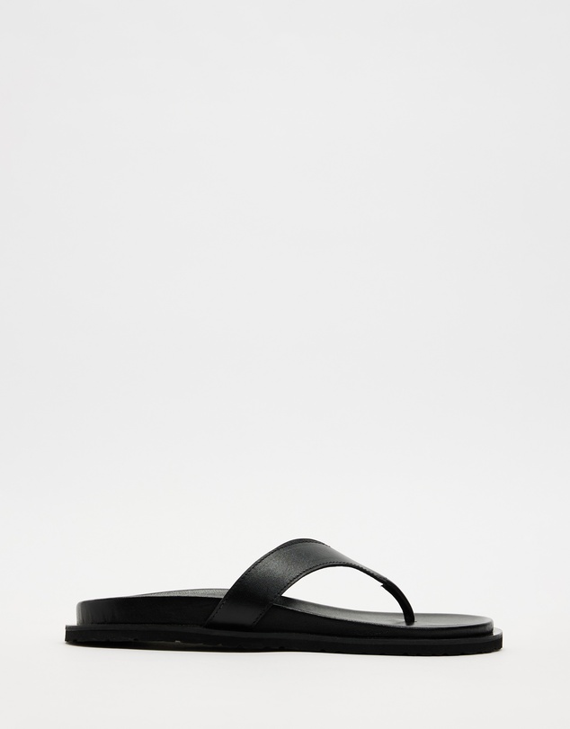 Atmos&Here - Azure Leather Thong Sandals