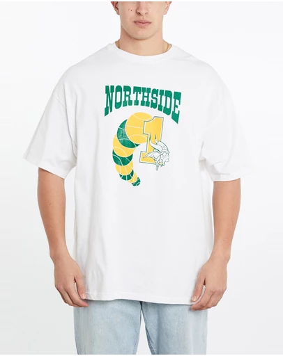 Vintage by The Real Deal - Pre Loved - Vintage Northside Vikings Basketball Tee