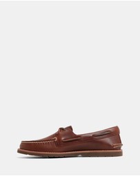 Sperry - Authentic Original 2-Eye Wide Ripple Leather - Men's