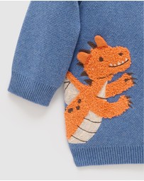 Purebaby - Dragon Friends Jumper -Kids-Babies