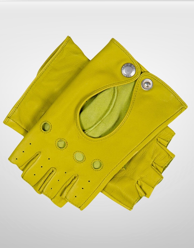 DENTS - Fingerless Leather Driving Gloves