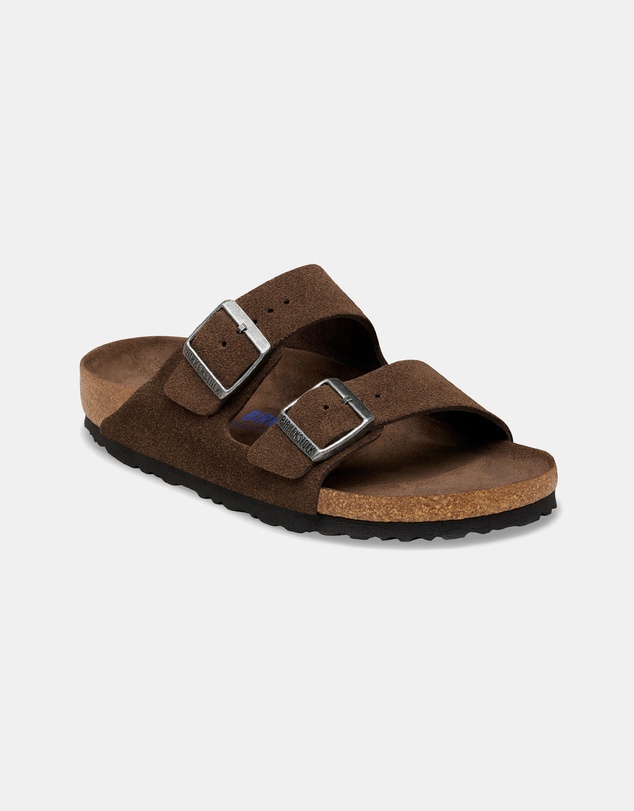 Birkenstock - Arizona SFB Tonal Footbed Suede Leather Narrow - Unisex