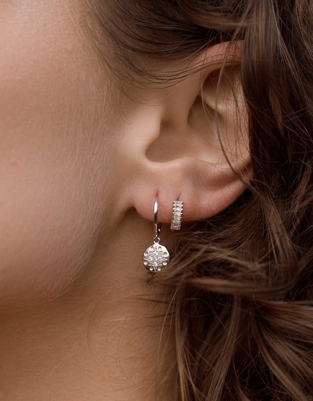 Native Sol - Seraphis Huggie Earrings