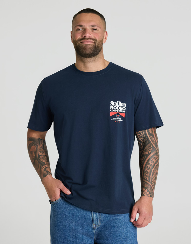 Johnny Bigg - Stallion Print Tee