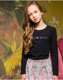 B.Nosy - Long Sleeve Tee With Artwork - Kids-Teens