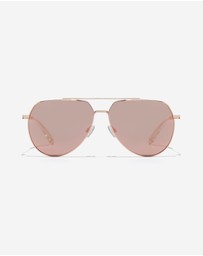 Hawkers Co - HAWKERS - Polarized Rose Gold SHADOW Sunglasses for Men and Women UV400