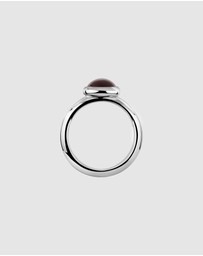 Elli Jewelry - Ring Garnet 925 Sterling Silver