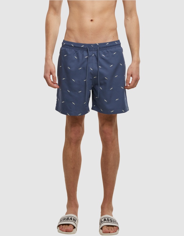 Urban Classics - Embroidered Swim Shorts