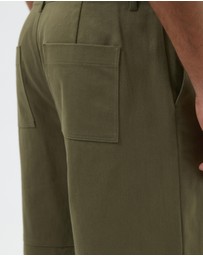 AERE - Relaxed Cotton Canvas Pants